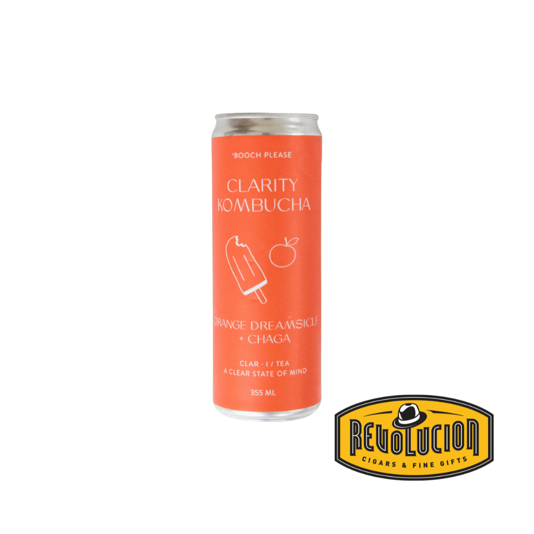 Clarity Kombucha Orange Dreamsicle + Chaga