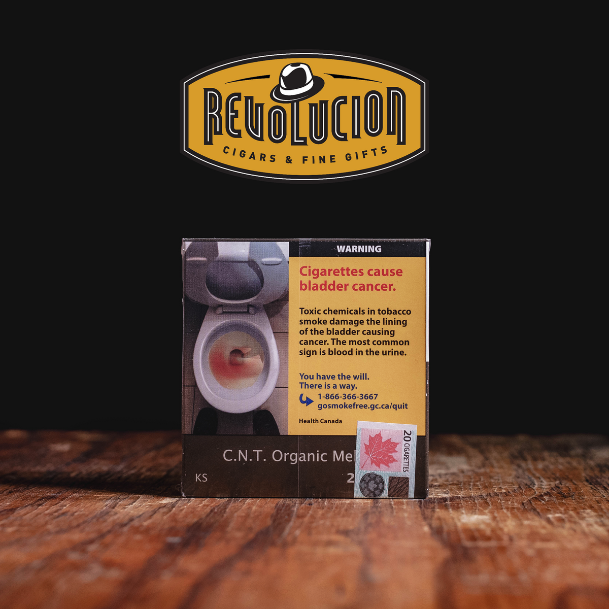 Cigarettes CNT Organic Mellow King Size - Paquet de 20