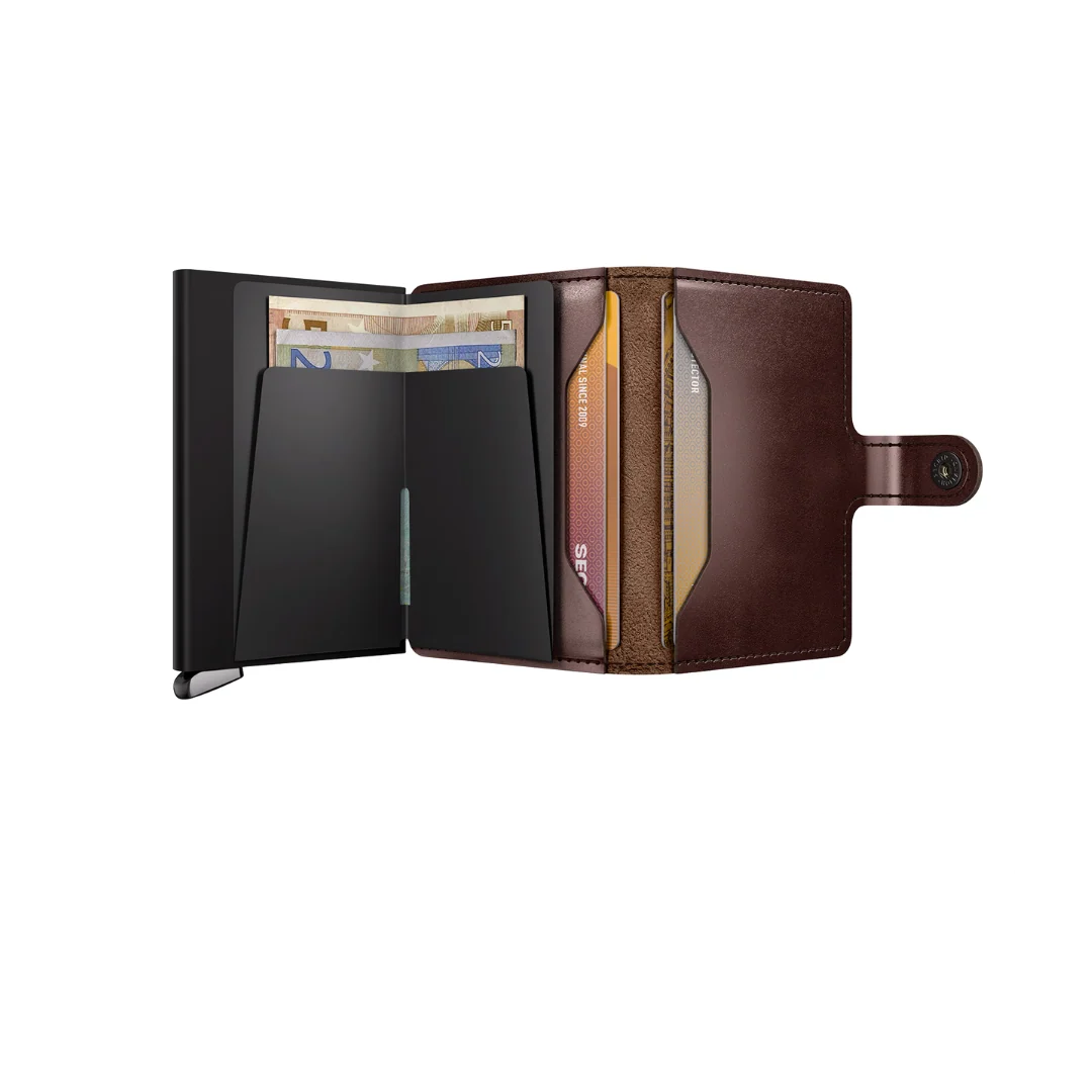 Secrid Miniwallet Dusk Premium+ Dark Brown