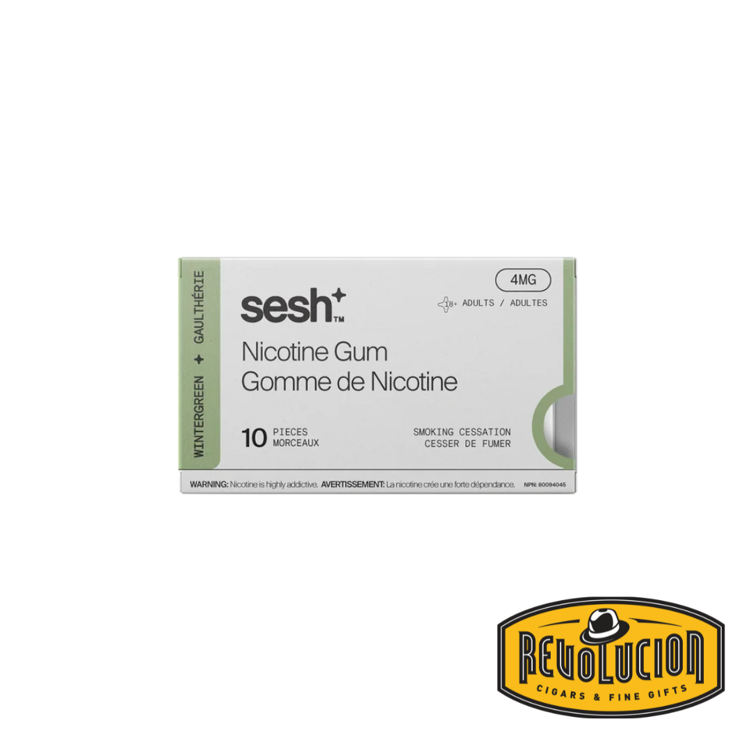 Gomme sans fumée Sesh Wintergreen - 4 mg/g