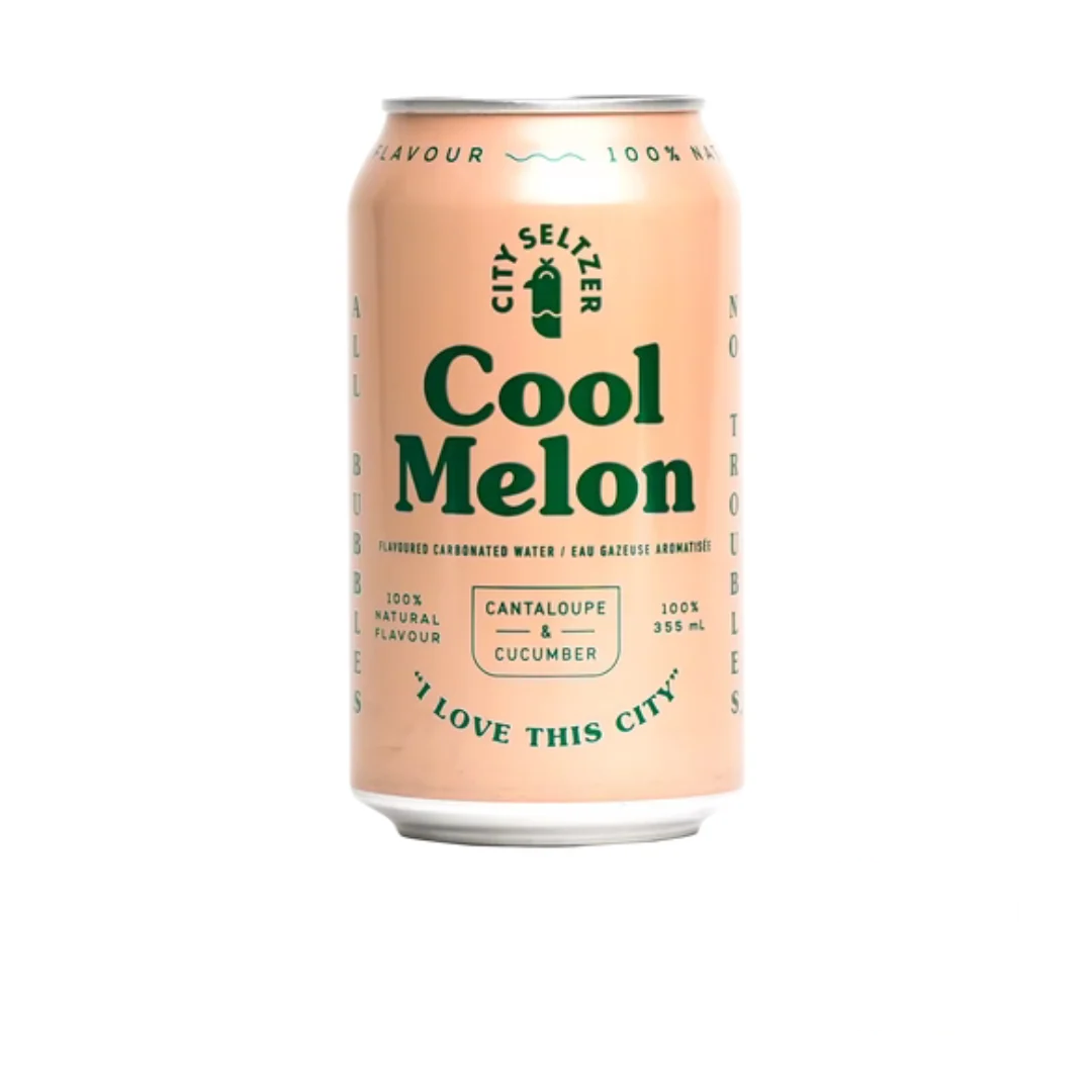 Cool Melon Sparkling City Seltzer