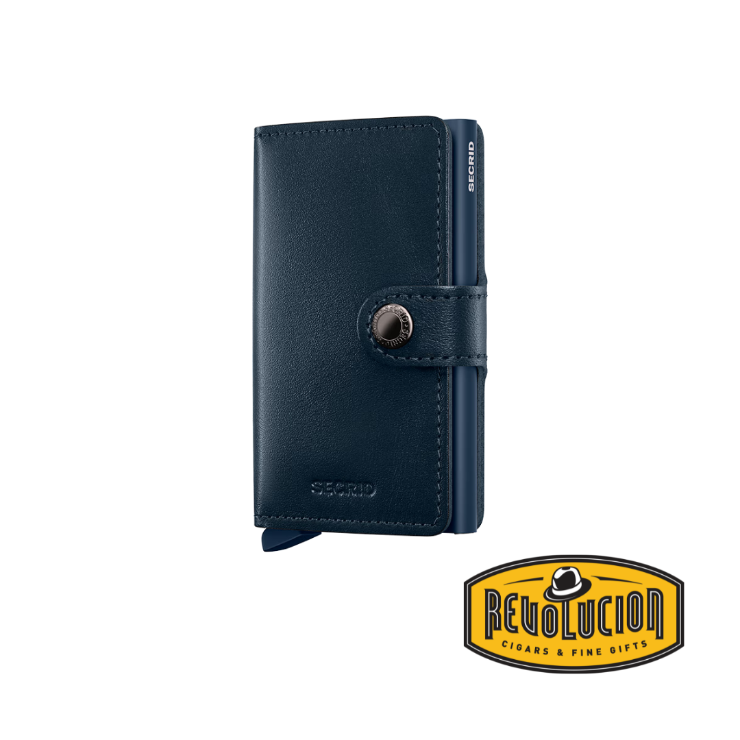 Portefeuille Secrid Miniwallet RFID Original Bleu Marine