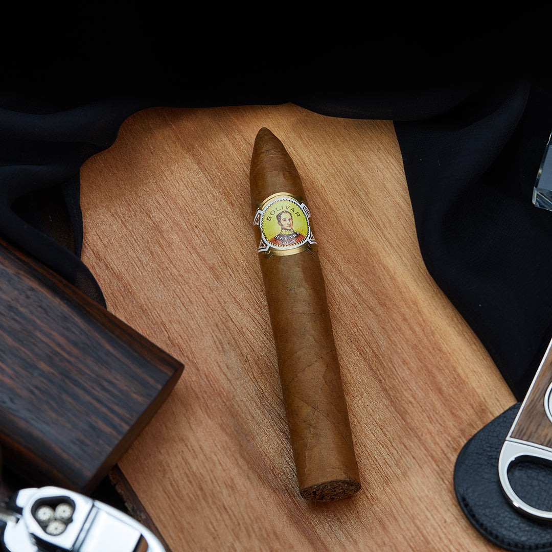 Bolivar H/m Belicoso Fino Medium-Full Strength Cuban Cigars