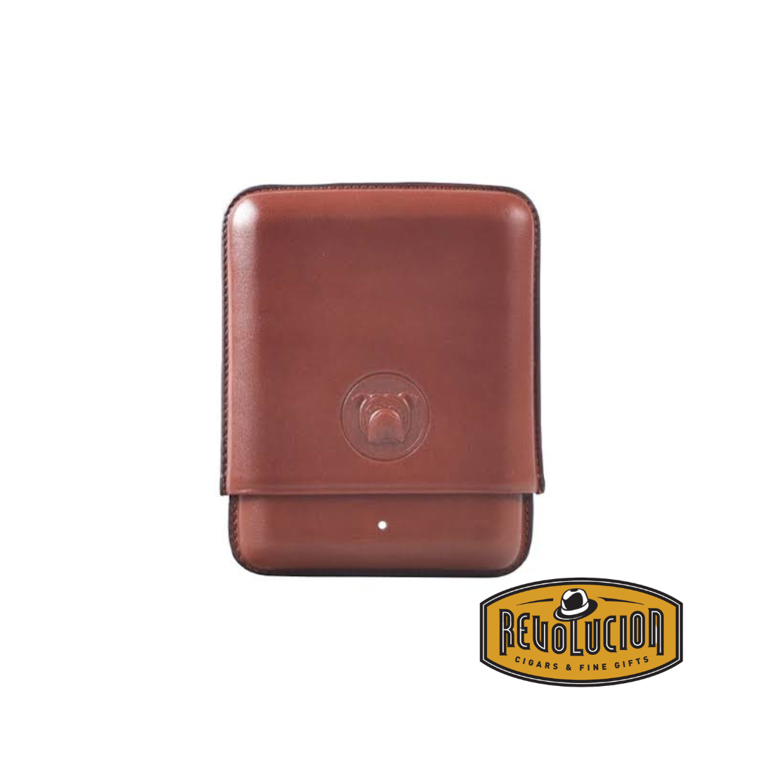 The White Spot Bulldog Cigar Case Robusto (3F) - Brown