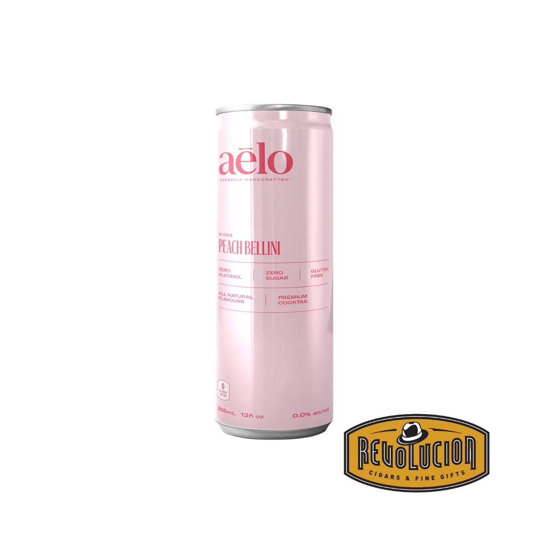 Aelo Peach Bellini Non-Alcoholic Cocktail 355ml