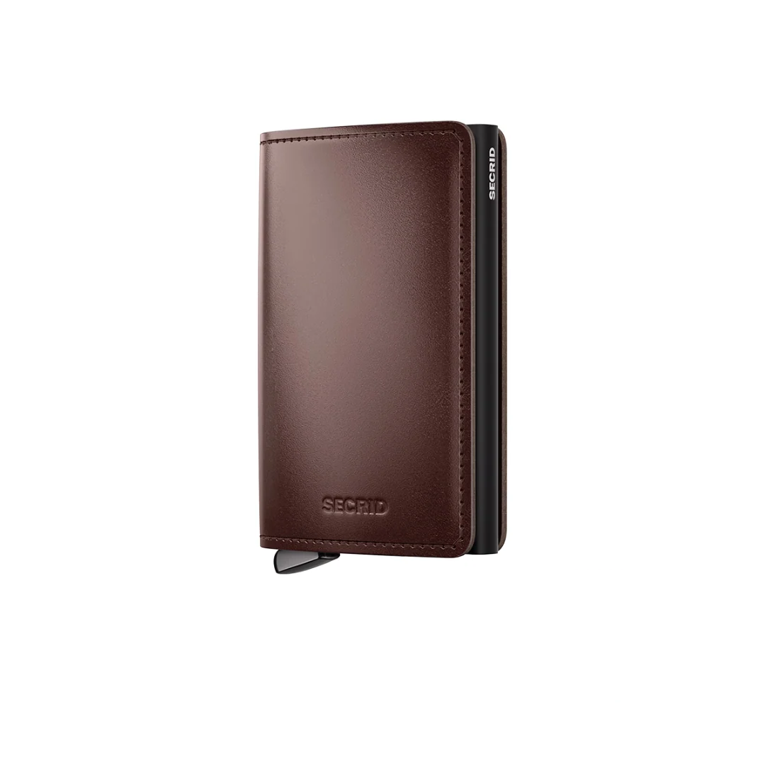 Secrid Slimwallet Dusk Premium+ Dark Brown