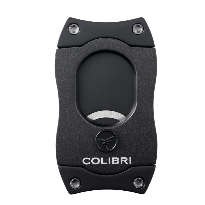 Colibri S-cut Cigar Cutter - Black/Black