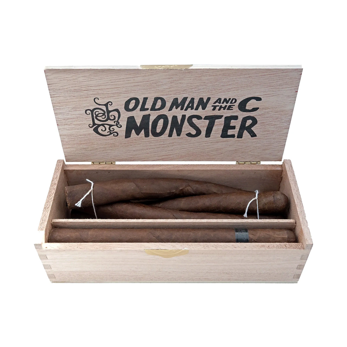 Tatuaje Old Man and the C Monster Medium-Full Strength Nicaraguan Cigars - 4-Cigar Coffin