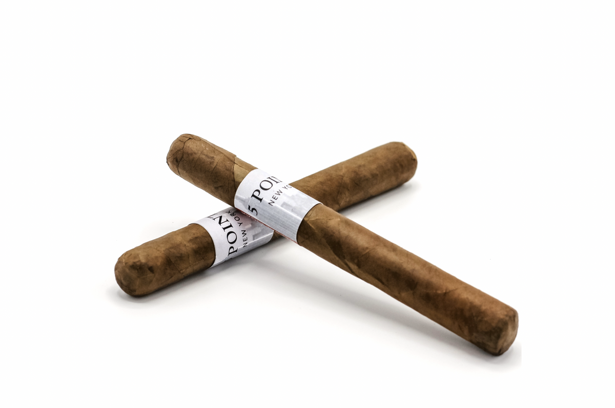 Cigare Honeyrose 5 Points Queens Herbal Petit Corona, cigare de force légère 